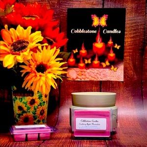 Cranberry Apple Marmalade soy wax melt home scent Cobblestone Candles